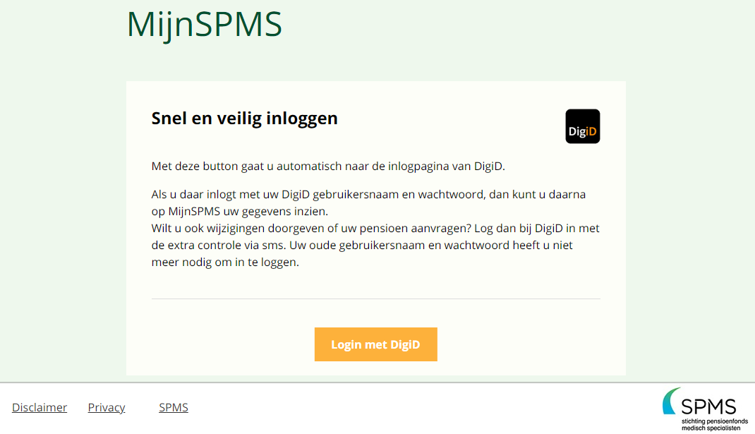 mijn SPMS